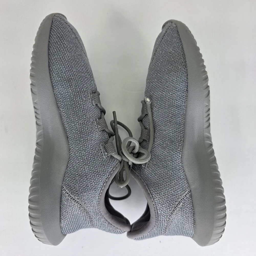 Adidas Kids Girl Tubular Shadow Grey Three Eva Midsole Althletic Sneakers Size 1